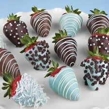 Baby Shower chocolate covered strawberries 
