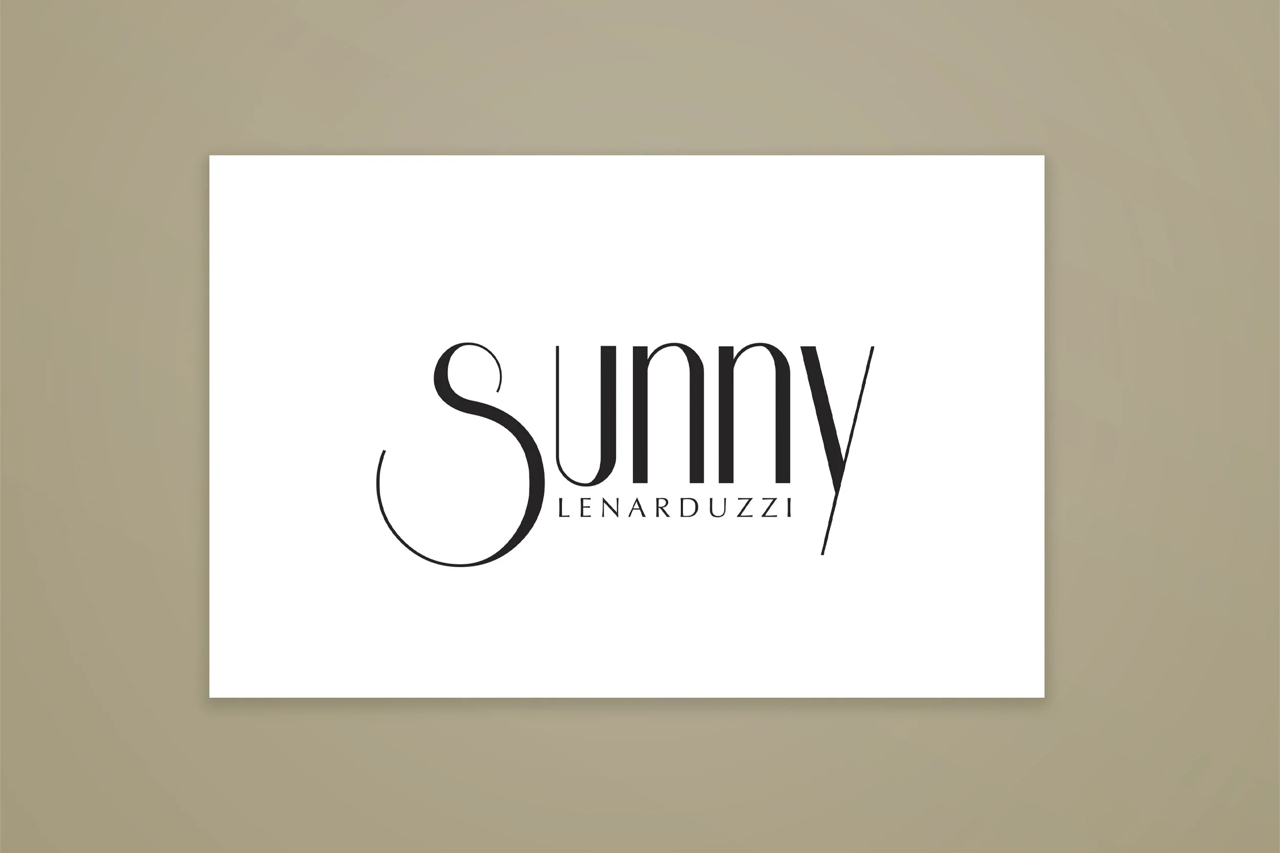 Sunny Lenarduzzi.