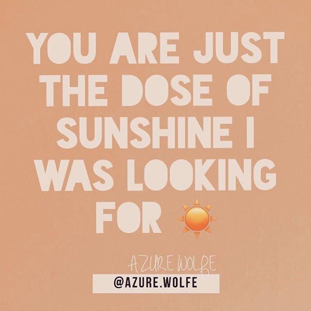 If you&rsquo;re seeing this, than it&rsquo;s meant for you. Thank you for being a dose of sunshine in my life☀️ Share this sunny message with someone who lit you up this week!🙏 #ISeeYou #IFeelYou #ILoveYou
.
.
.
I tagged a few to spread more vibes ☀