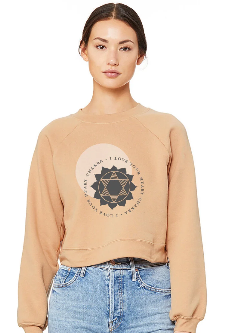 "I Love Your Heart Chakra" Longer Sweater 