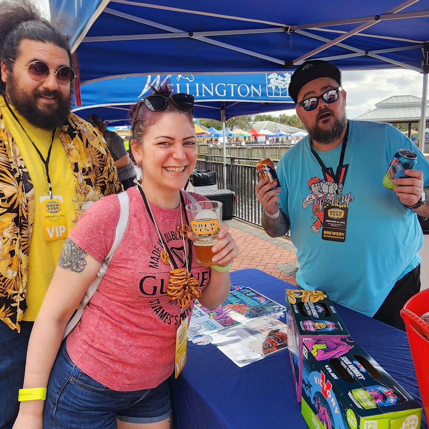 Wellington Classic Brew Fest 🍺 is officially underway! We couldn't ask for better weather or a better crowd 🌤️😎. Our VIPs are in the door enjoying early access, food, and sampling of special limited release beers. General admission is from 3:00 PM