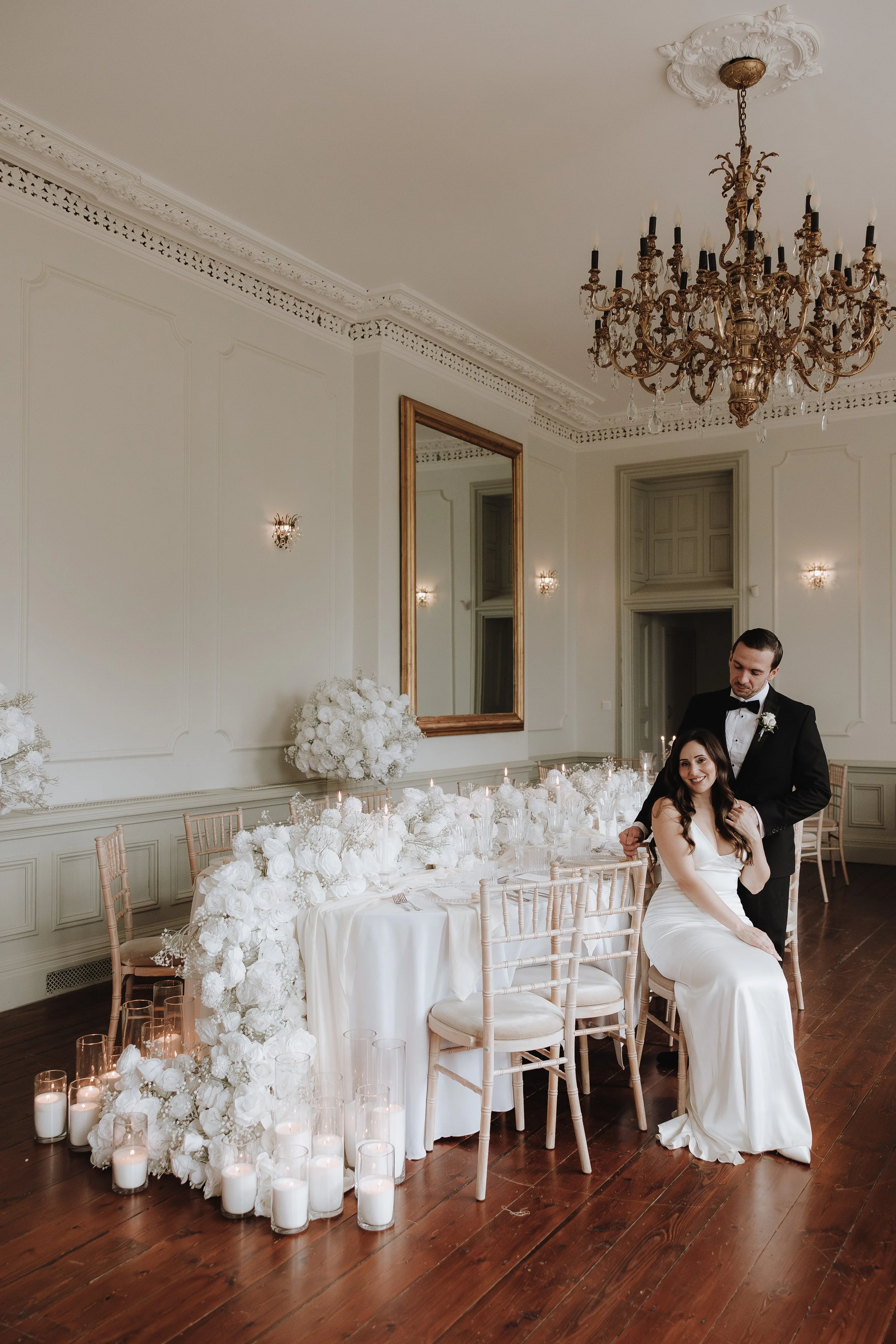 The New Romance | Soft Ivories &amp; Timeless Florals at Henlade House