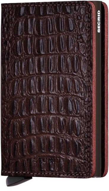 WALLET SLIM BROWN NILE