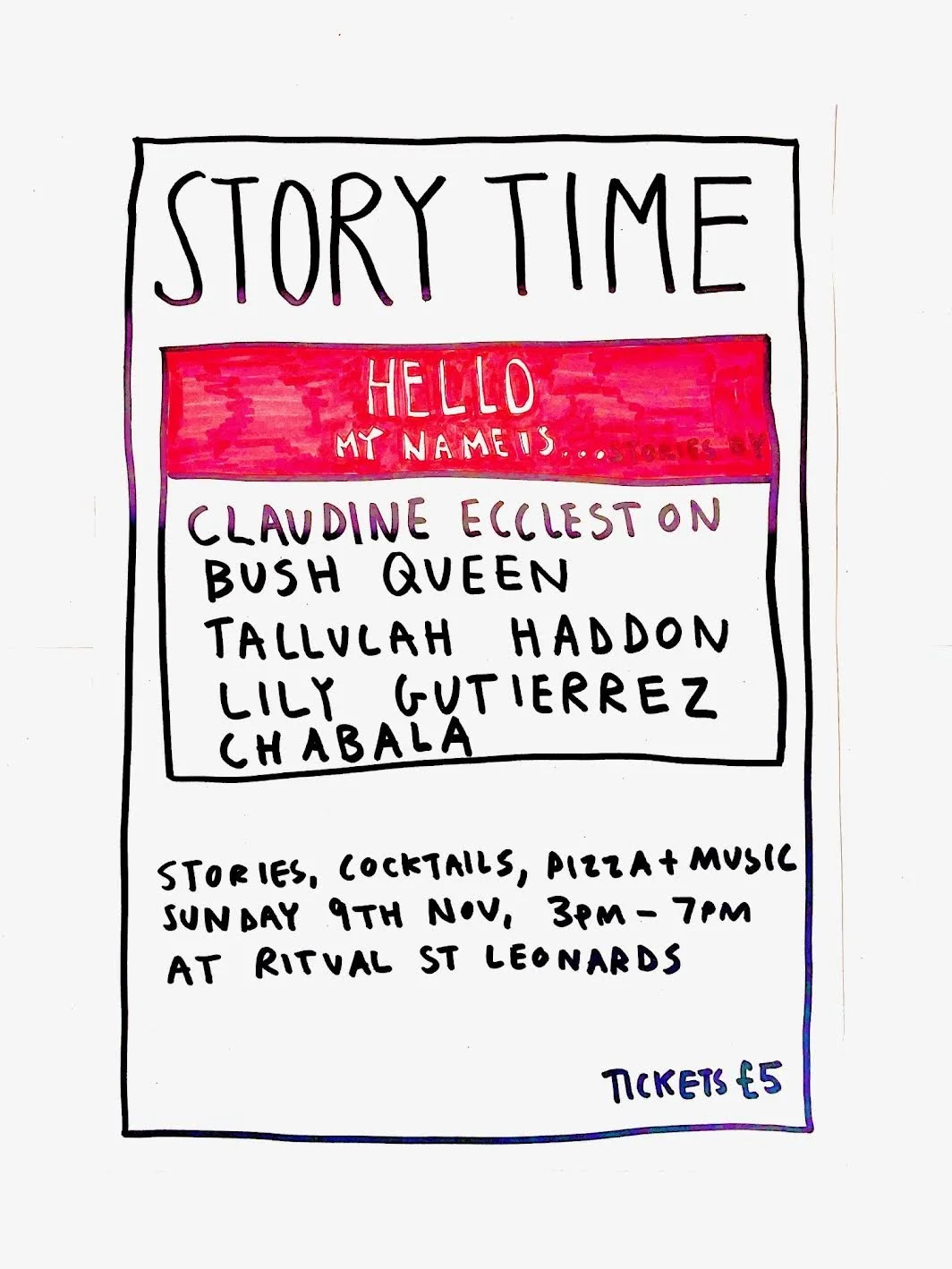 STORY TIME, My Name Is...