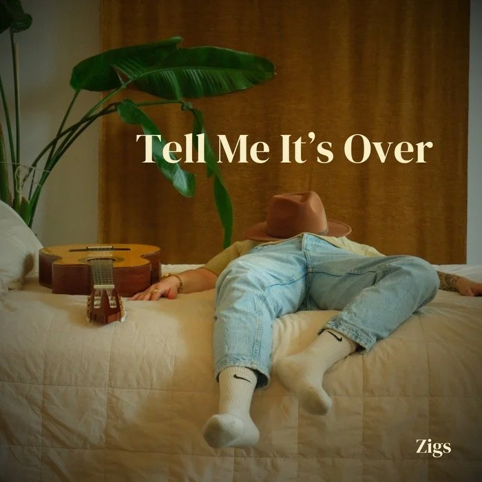 Peach and Blue Vintage Elegant Summer Flower Album Cover.JPEG