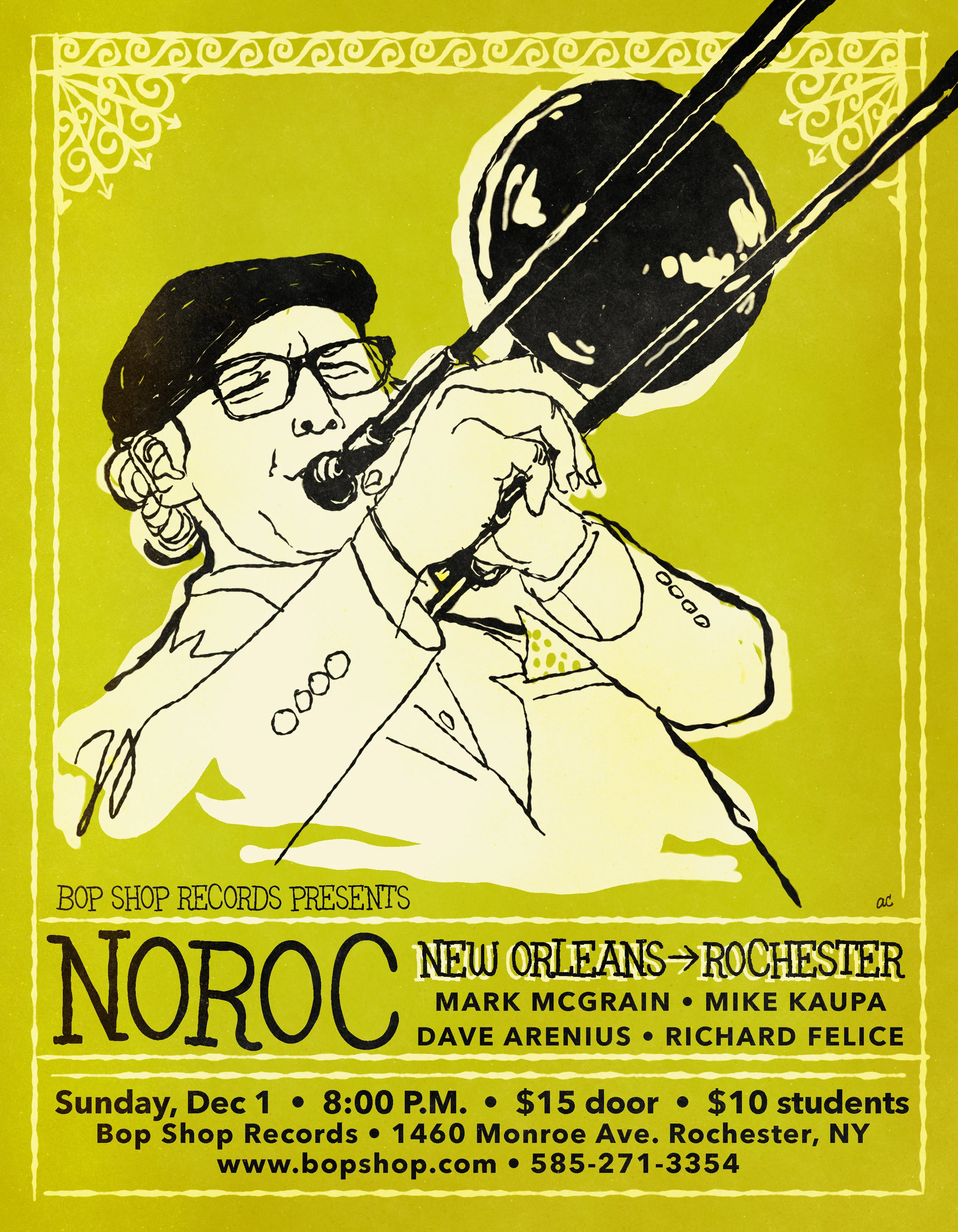 Mark McGrain's NoRoc Quartet
