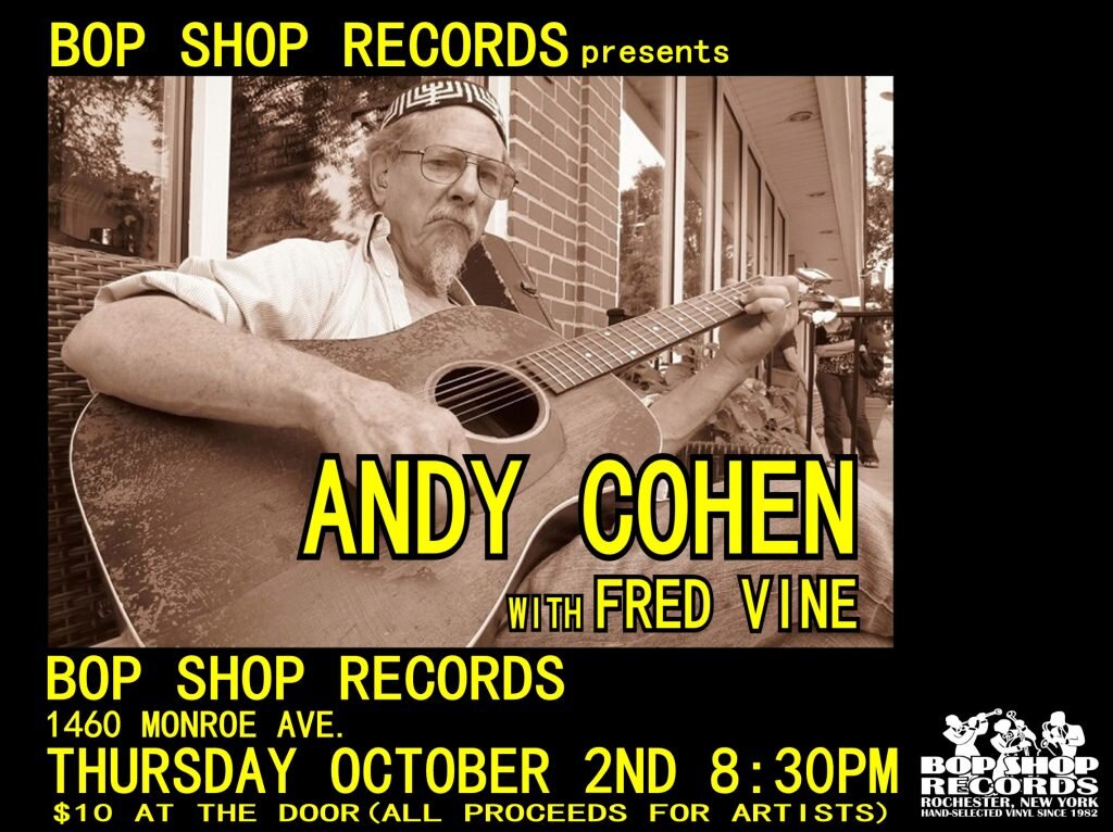 Andy Cohen with Fred Vine