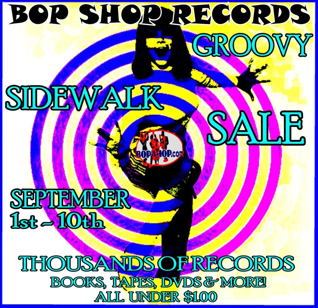 GROOVY SIDEWALK SALE
