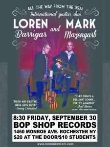 Loren Barrigar &amp; Mark Mazengarb