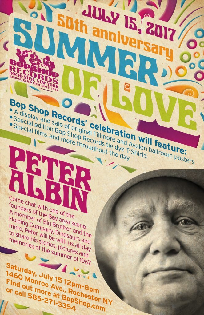 Celebrate the 50th Anniversary of the Summer of Love with Peter Albin
