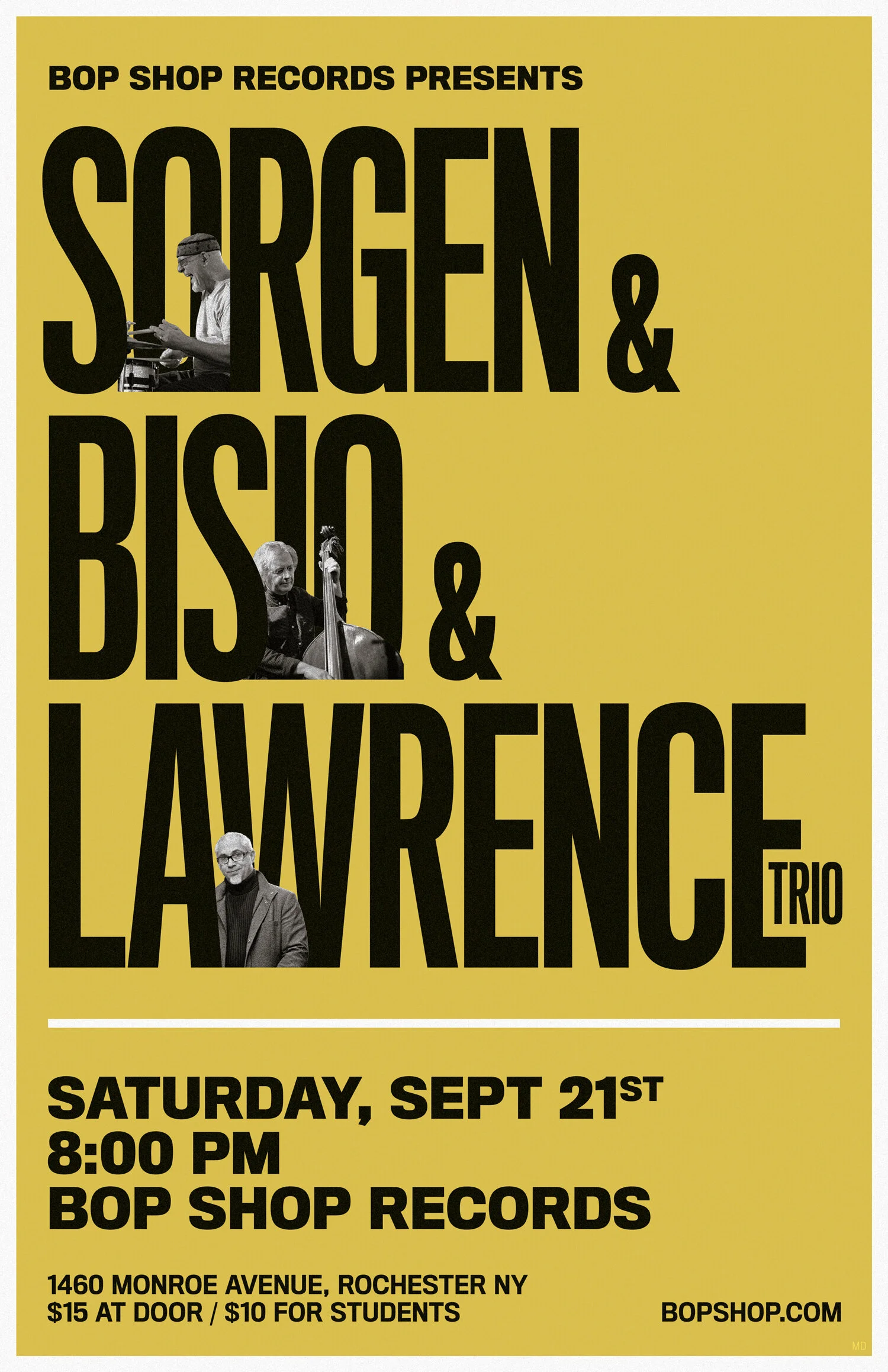 Harvey Sorgen, Michael Bisio &amp; Eric Lawrence