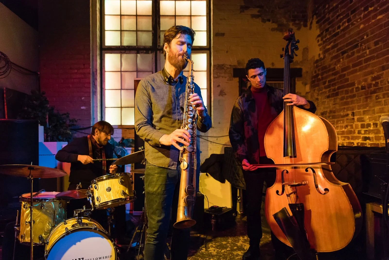 EMBER TRIO featuring: Caleb Wheeler Curtis, Noah Garabedian, and Vinnie Sperrazza 