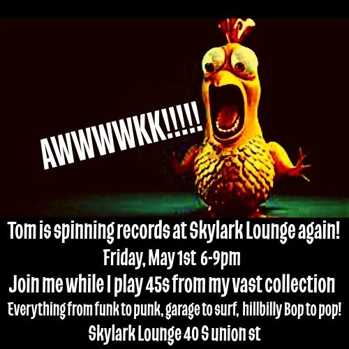 Yep, thats right. Tom is spinning records again!