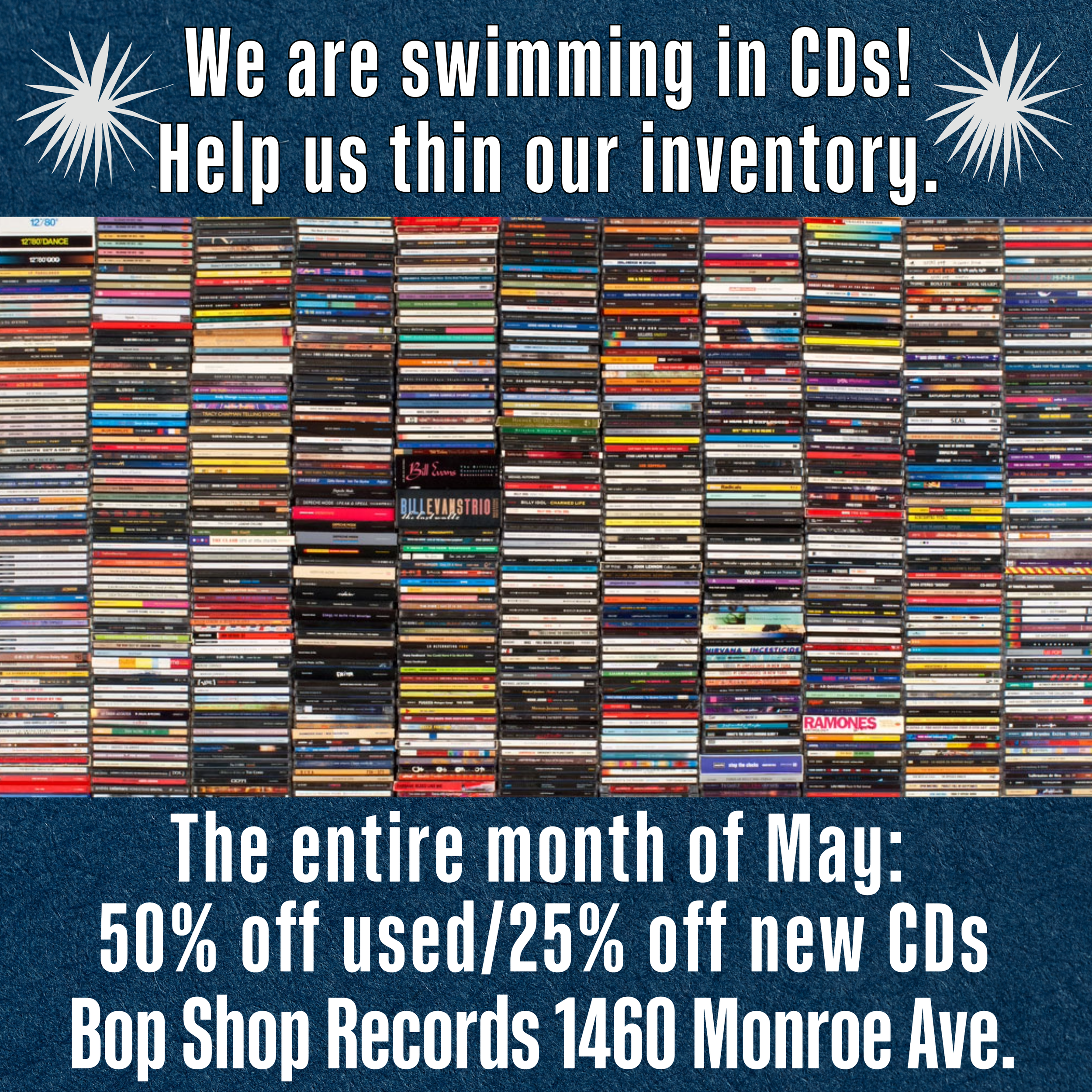 CD sale!
