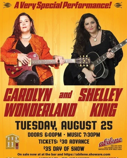 CAROLYN WONDERLAND &amp; SHELLEY KING!