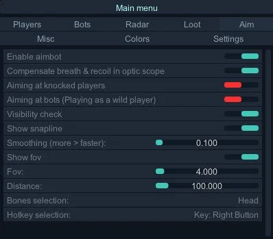 AB Infinite Cheat Features