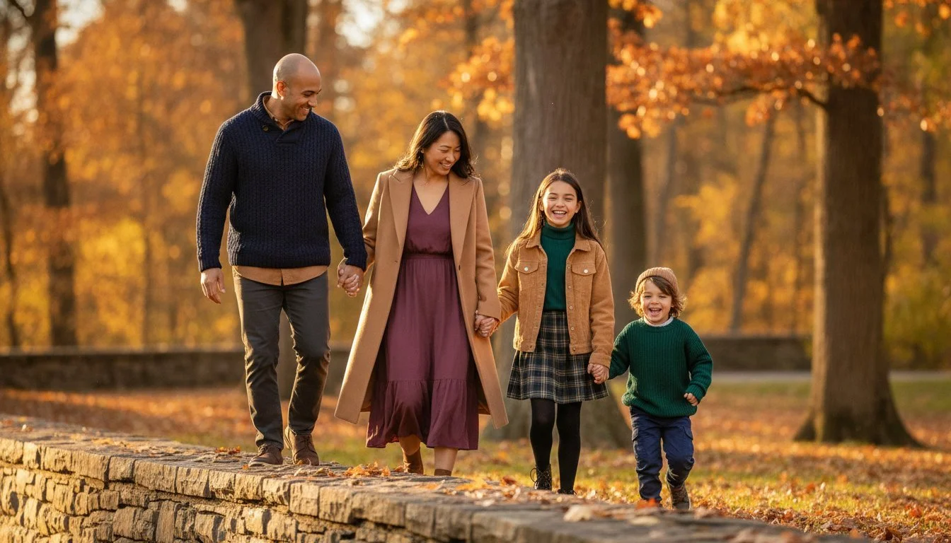 What to Wear for Fall Family Photos in NJ: A 2026 Style Guide