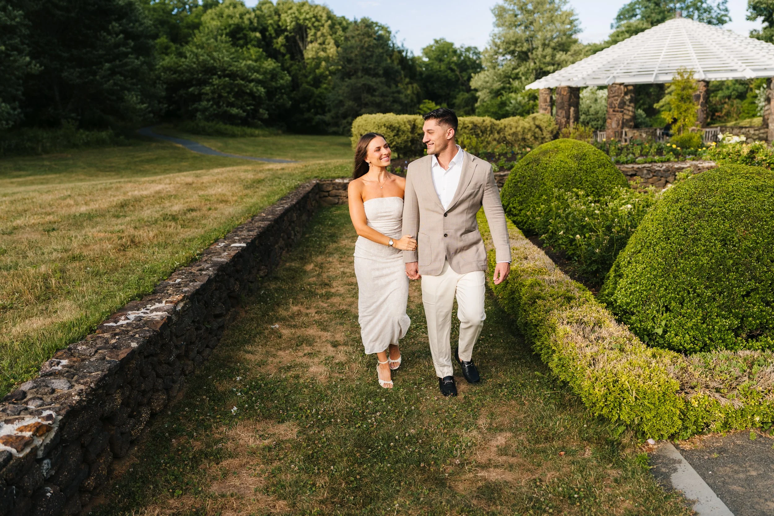 Deep Cut Gardens Surprise Proposal | Dominic and Haley