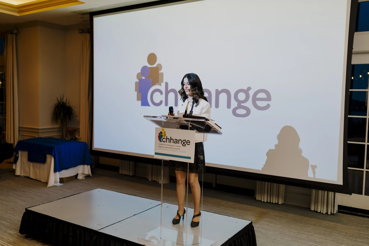 Corporate event keynote photography
