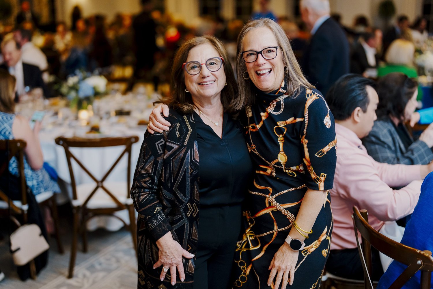 Guests networking at a New Jersey corporate event