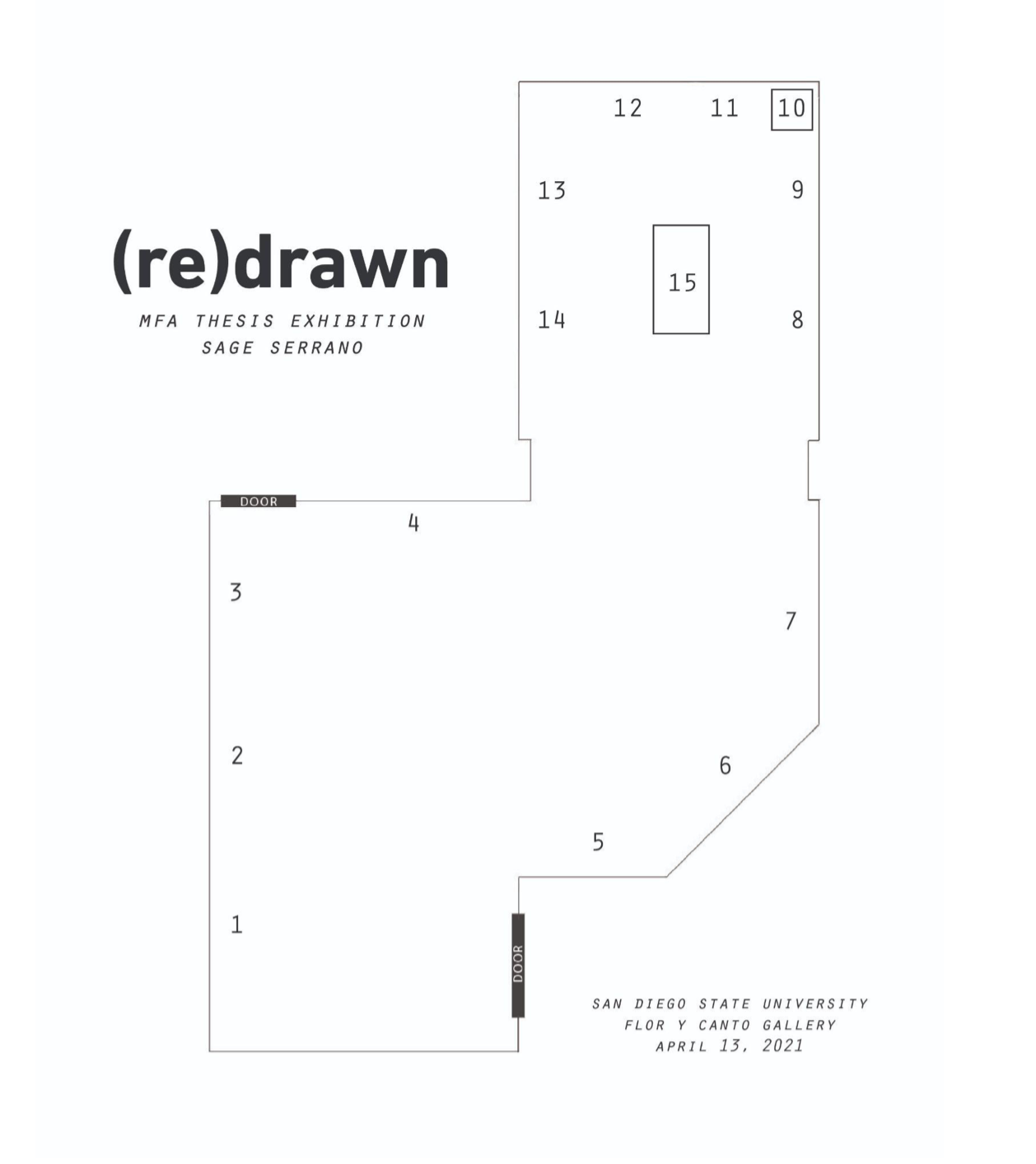 (re)drawn Floor Plan