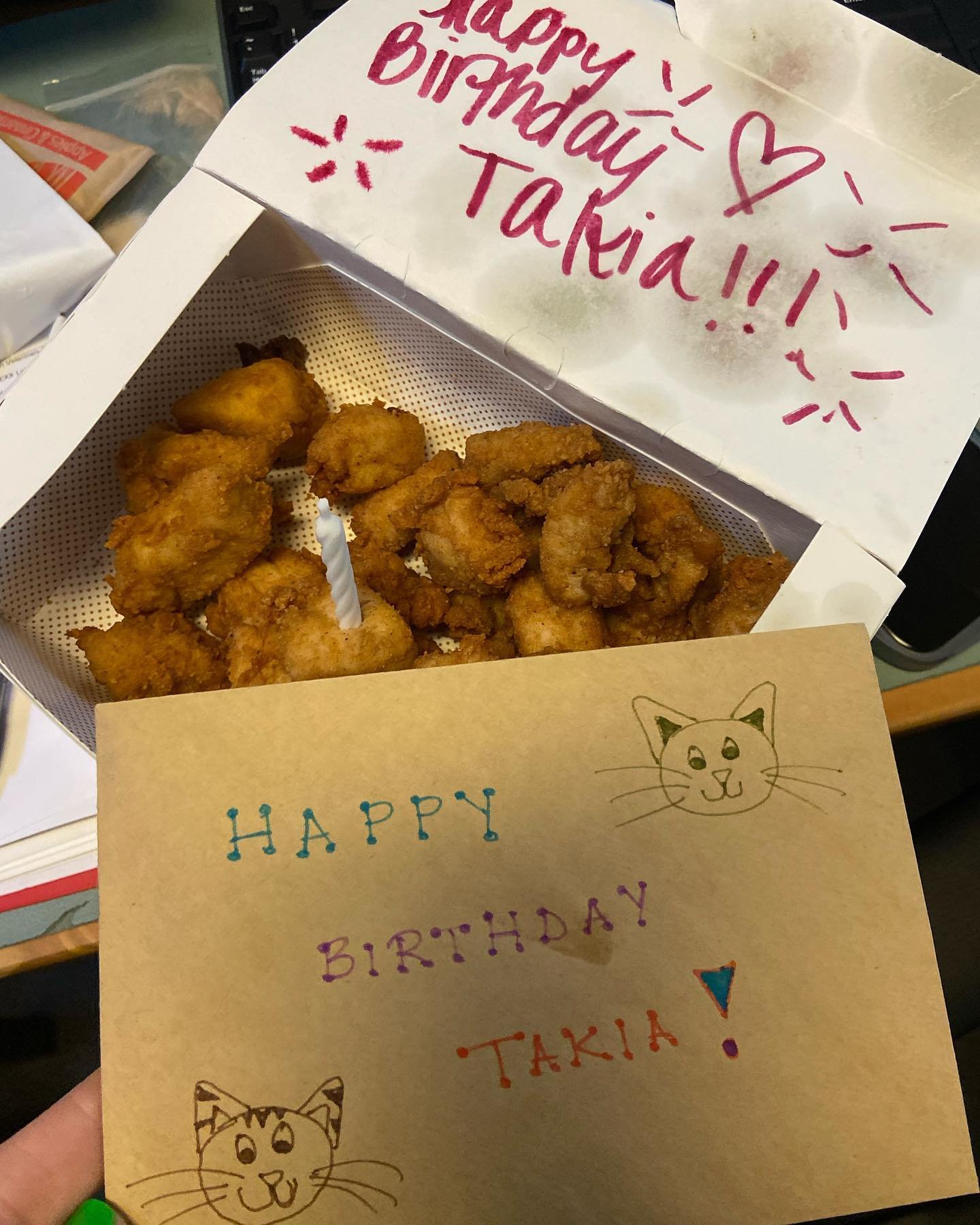 Happy (early) birthday to our technician assistant, Takia! 🎉