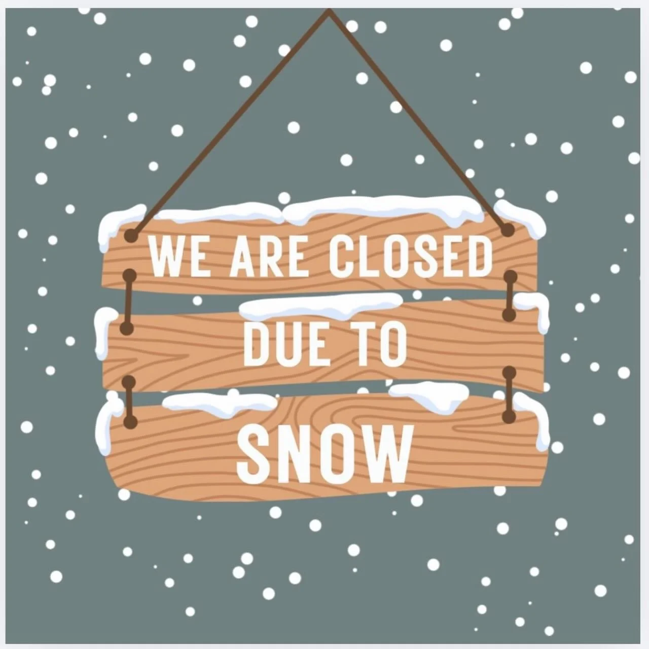 Hi everyone! We are sorry for the short notice but we will be closed on Monday due to the snow. If your pet is or may be having a medical emergency, please call the
VEG ER for Pets (1213 Walnut Street) at 267-876-5801. You can also find a list of eme