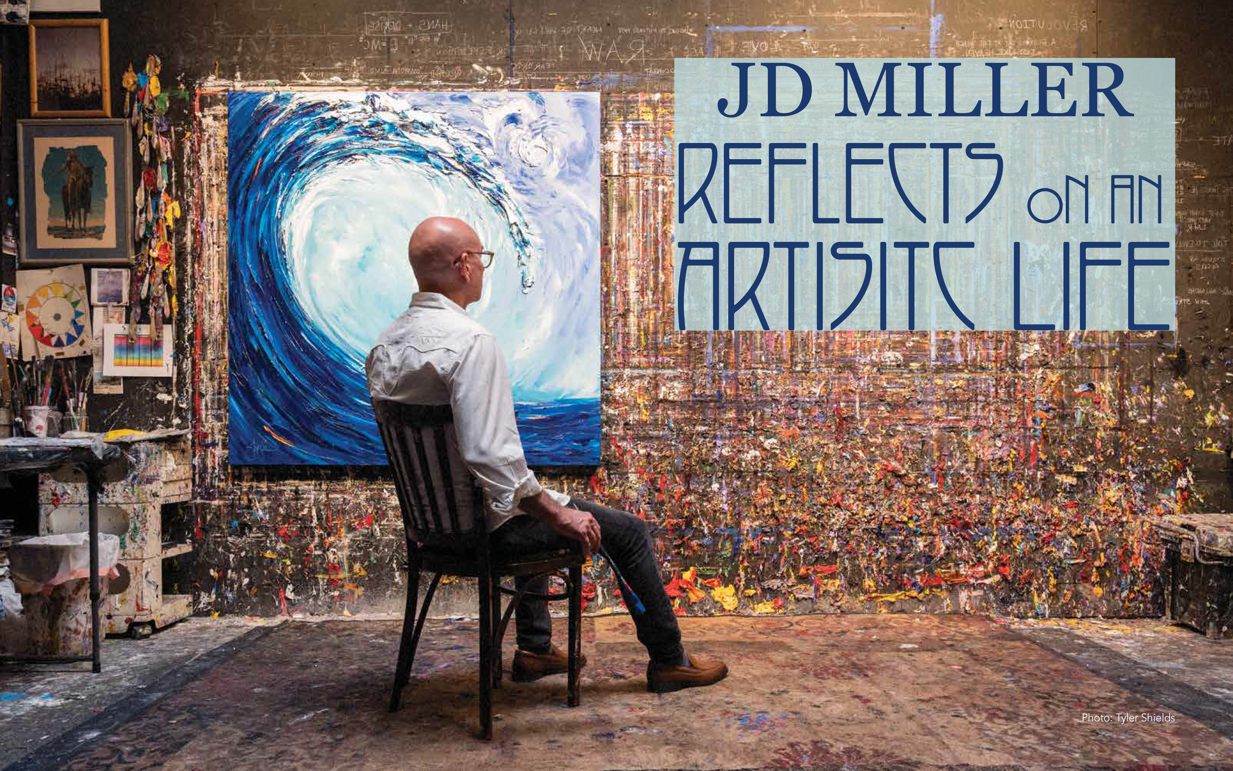 Opening two pages of JD Miller article in SEE edition one