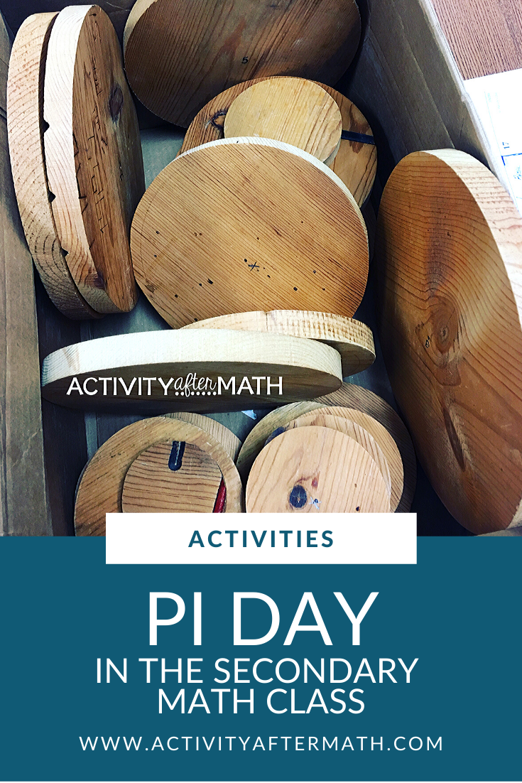 Celebrating Pi Day in Secondary Math 