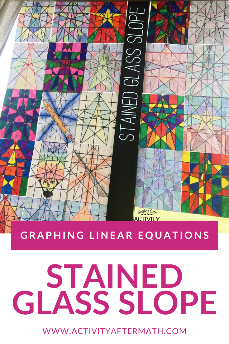 How To Create Stained Glass By Graphing Linear Equations