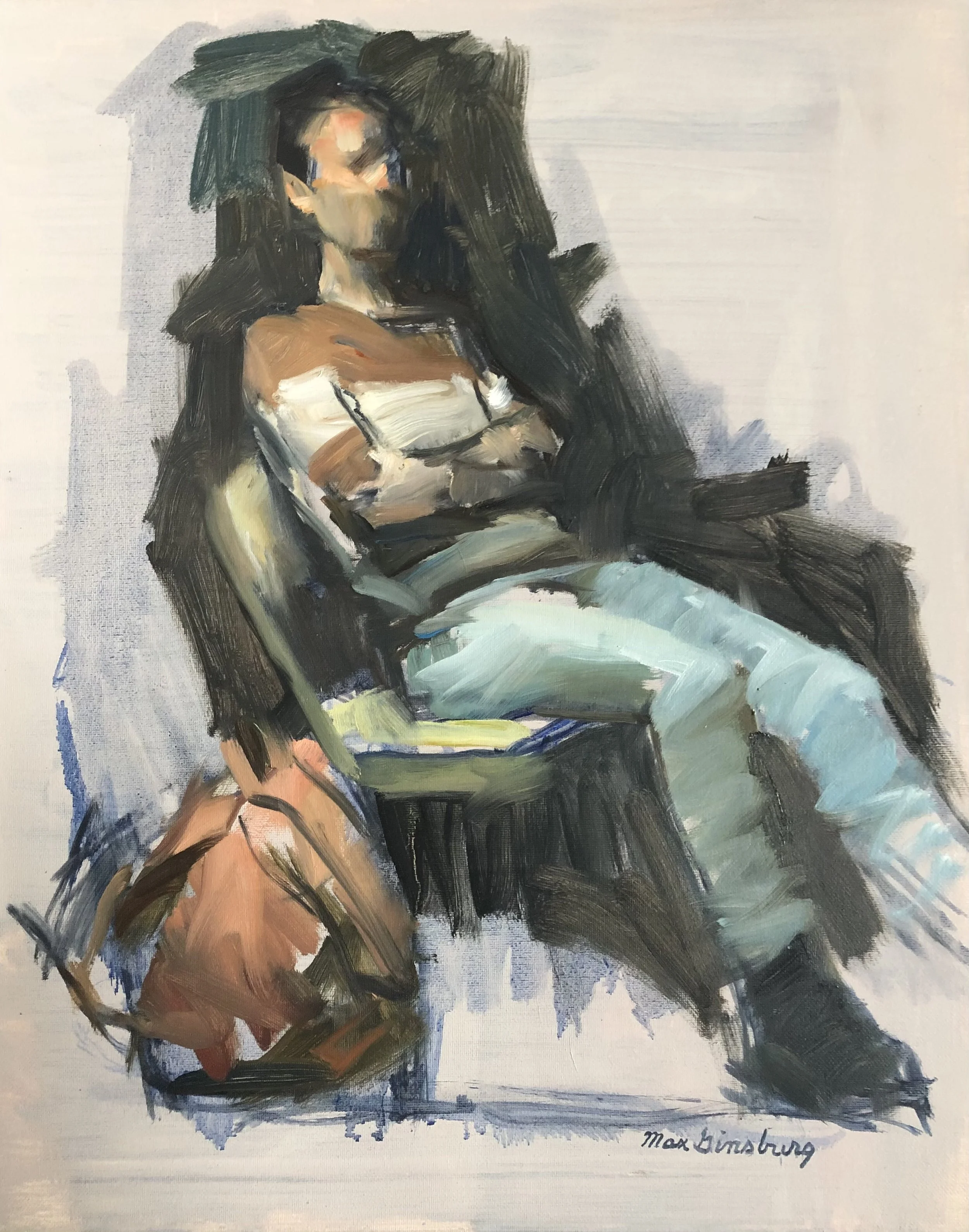 2020.2023.6.C.S - Seated with Crossed Arms, Study.jpg