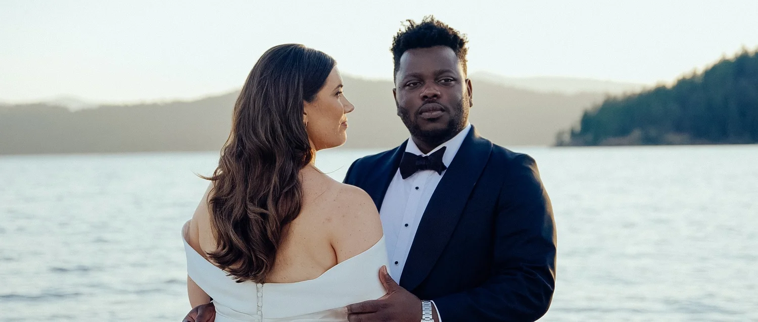 Lakeside wedding film portfolio still by Ferguson Films
