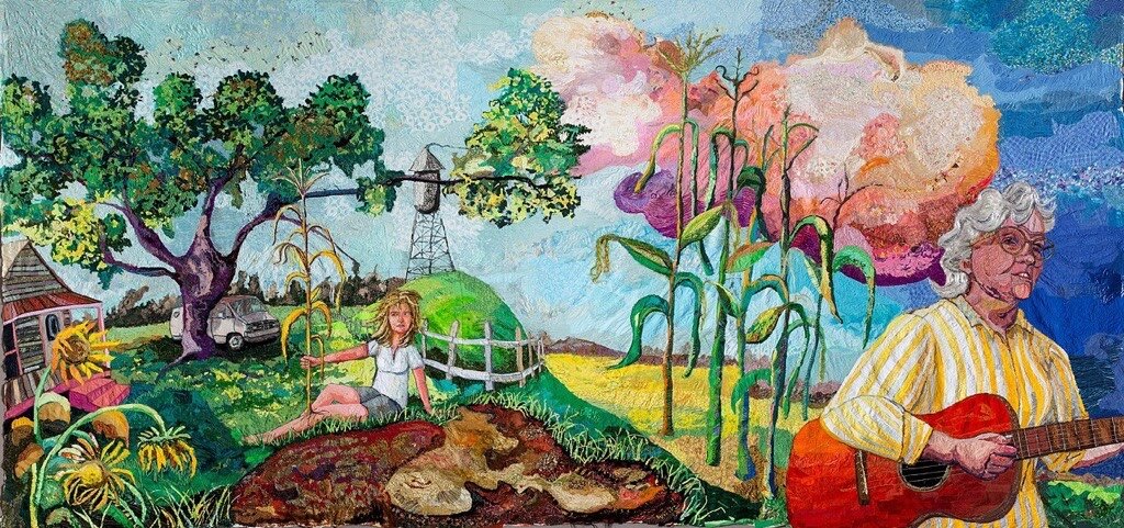 土洞堡(2013)，新奥尔良艺术家吉娜·菲利普斯。