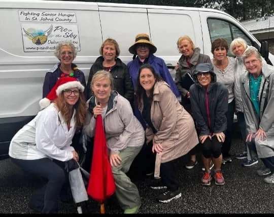 Brunch Bags and Carols for Pie In the Sky Seniors