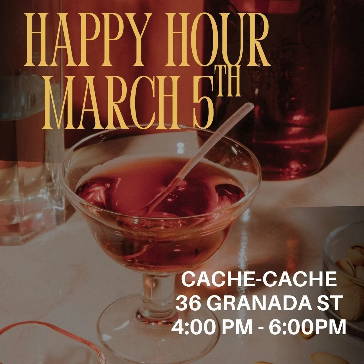 March Happy Hour