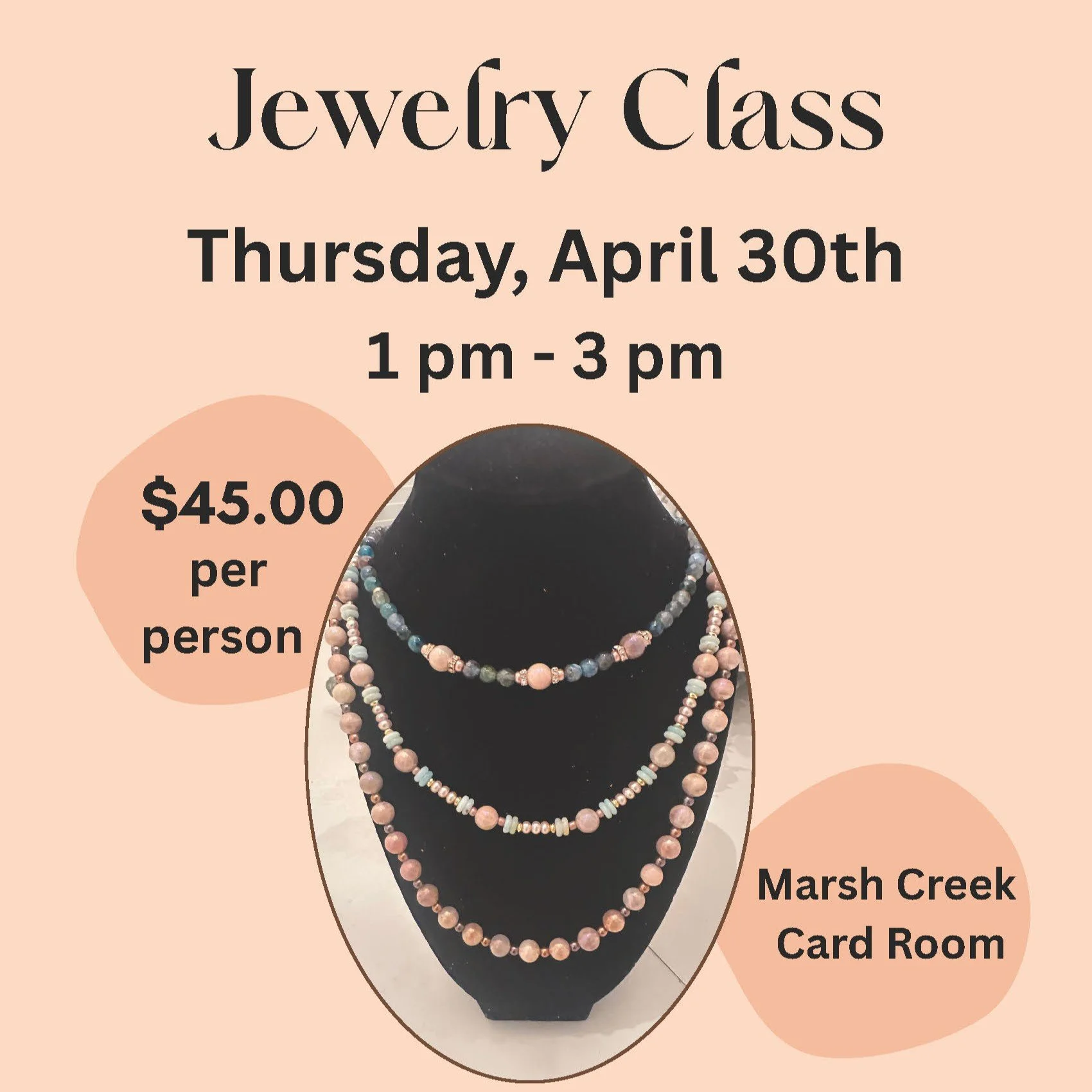 Jewelry Making Class