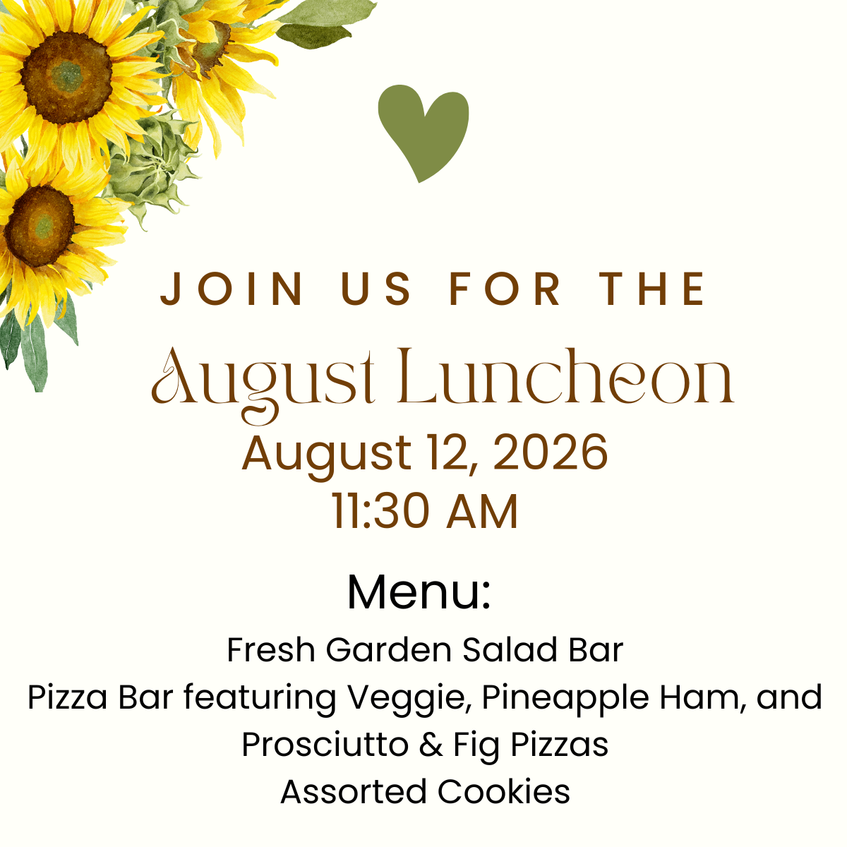 August Luncheon