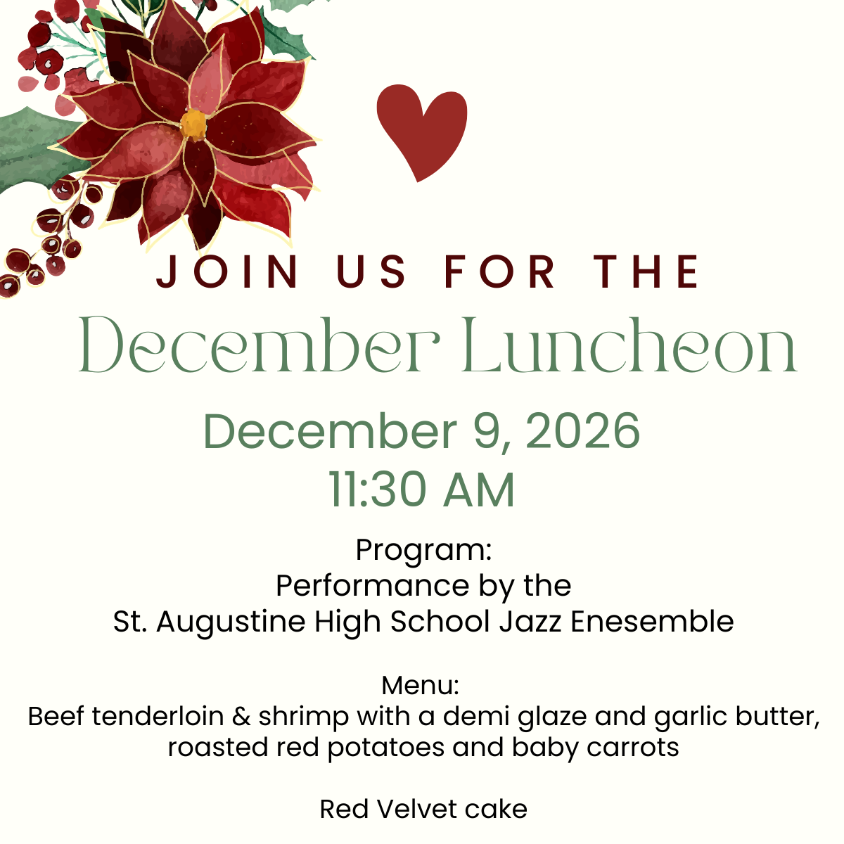 December Luncheon