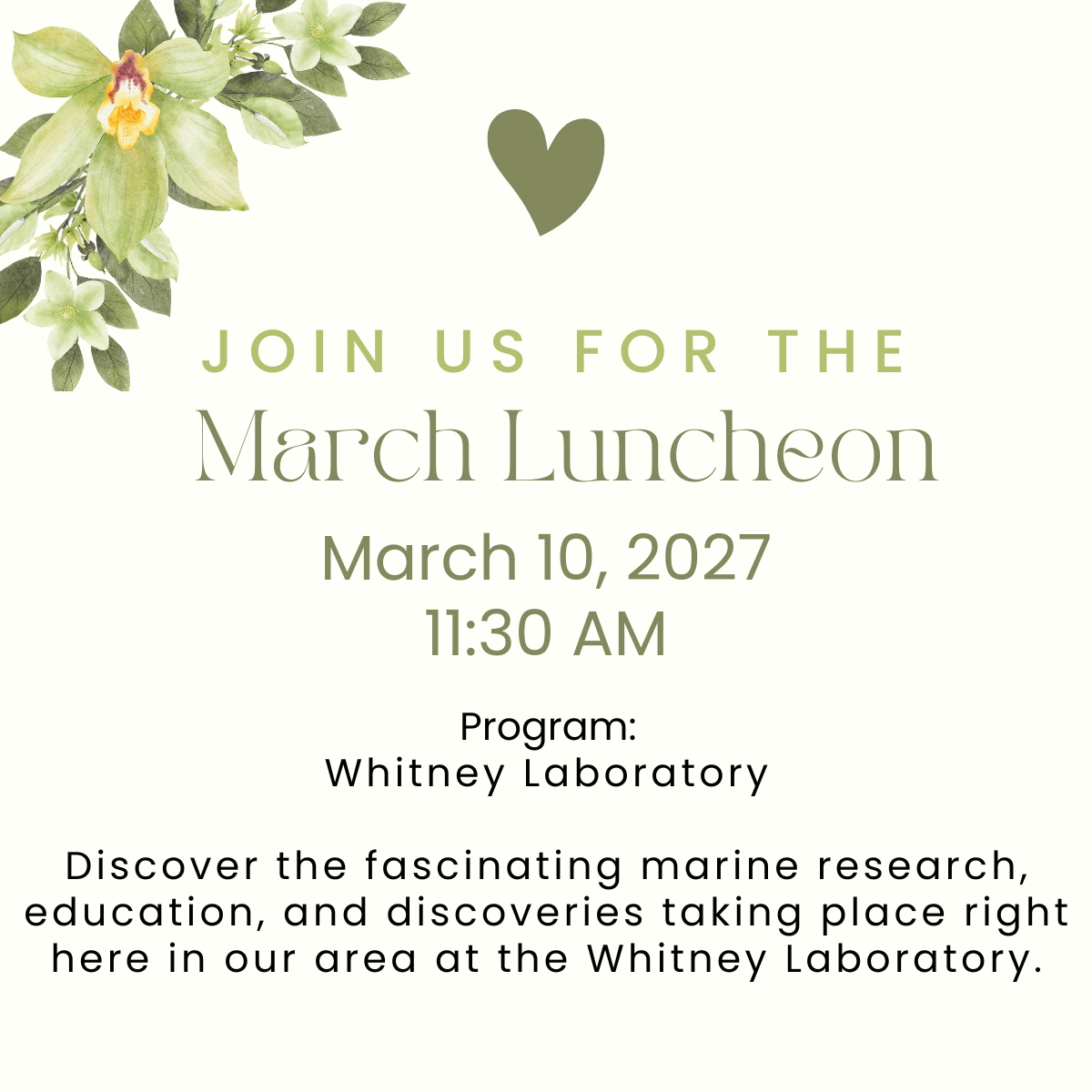 March Luncheon