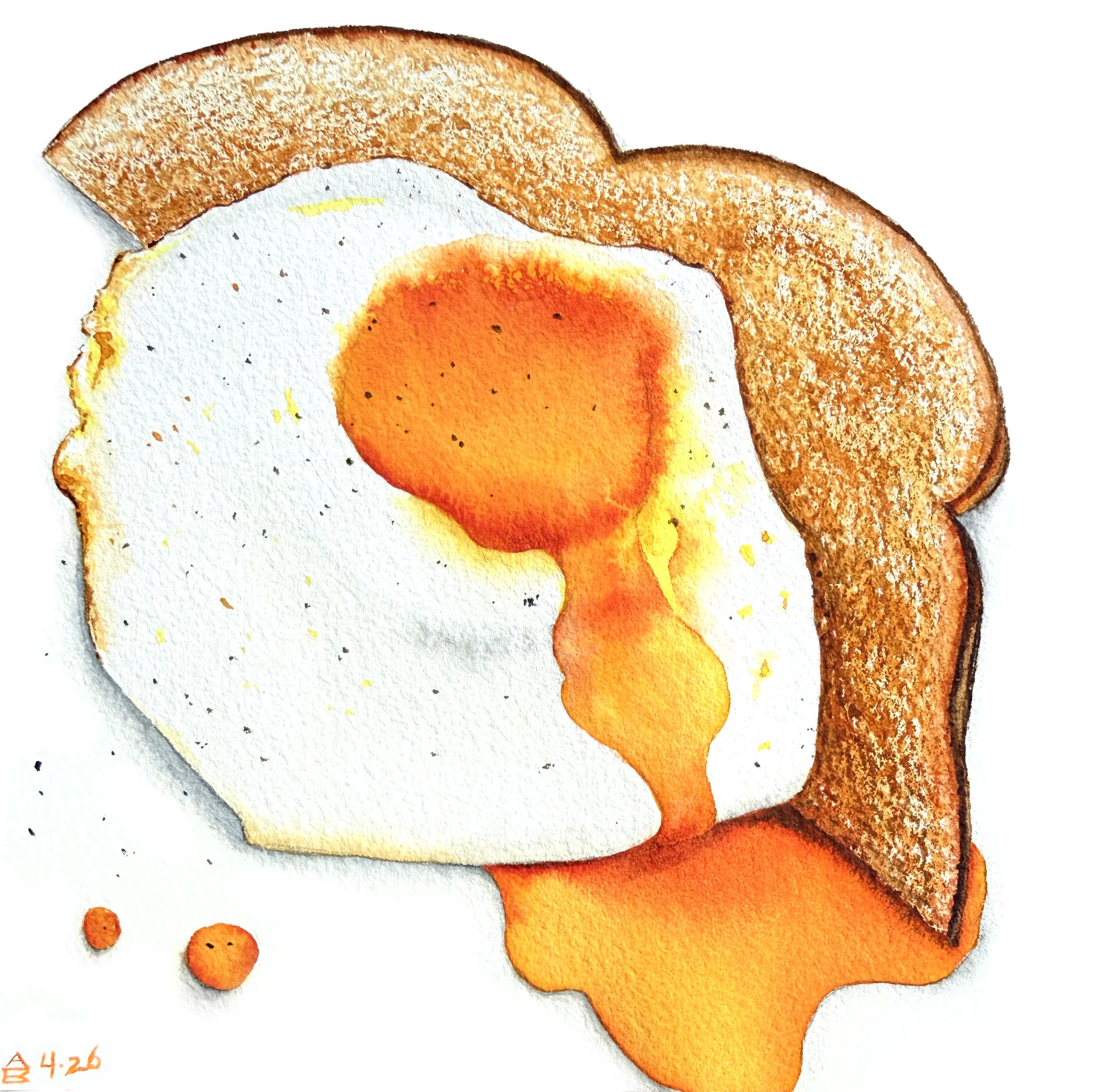  Egg On Toast