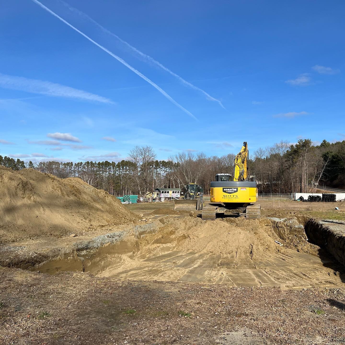 7 years, 3 suspended starts (City, City, Covid), and a 89% price escalation since our 2015 groundbreaking ceremony we finally broke ground on 1 River Park today&hellip;

&hellip;and almost immediately hit a City of Lebanon *clay!* pipe that isn&rsquo