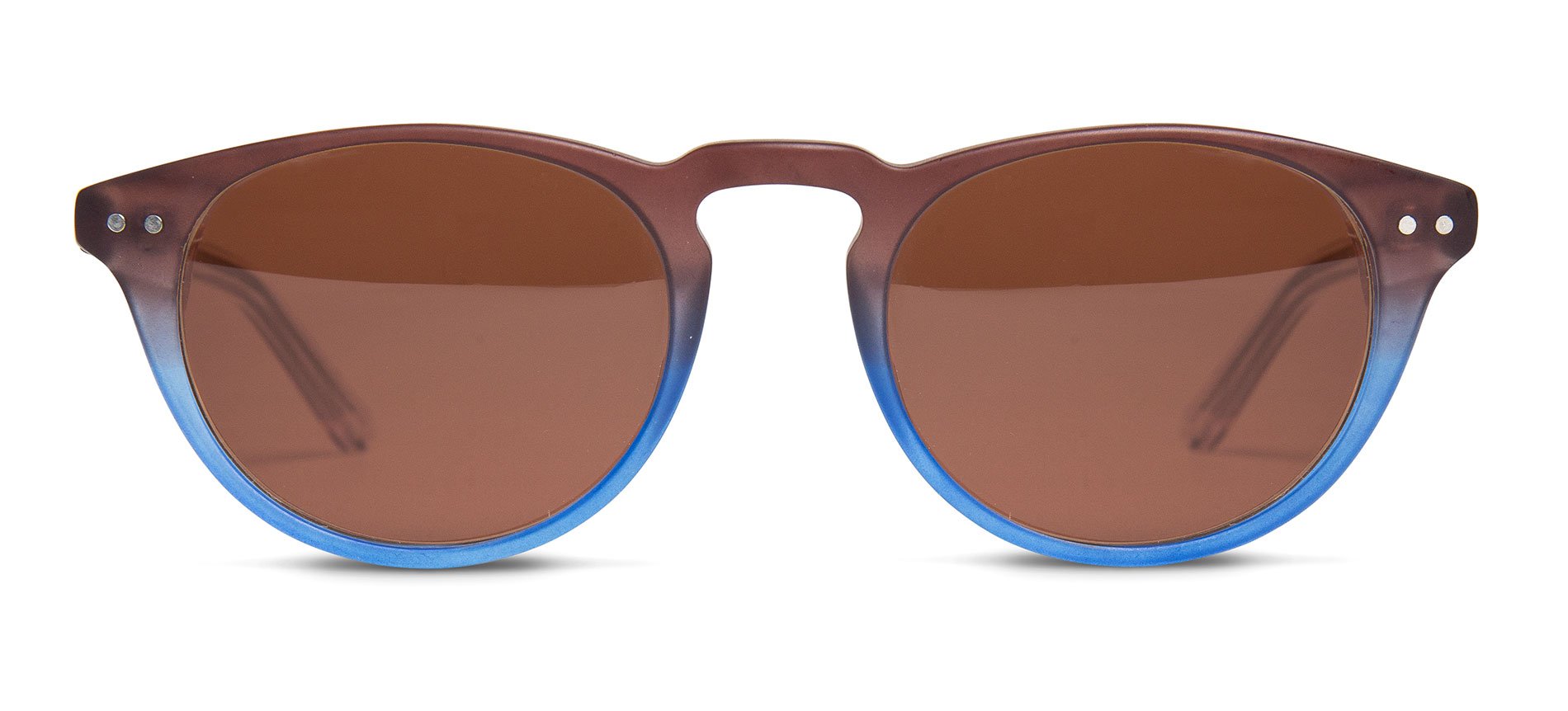 Brown Over Blue Matte