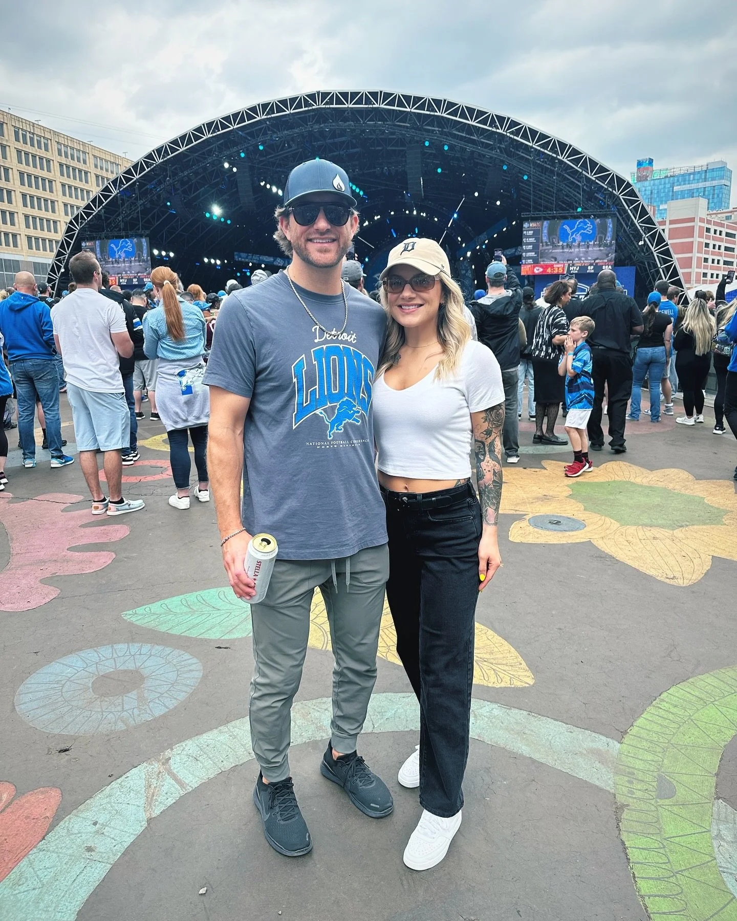 Love this city 🦁 🏙️ 
.
.
.
#Detroit #nfldraft #golions