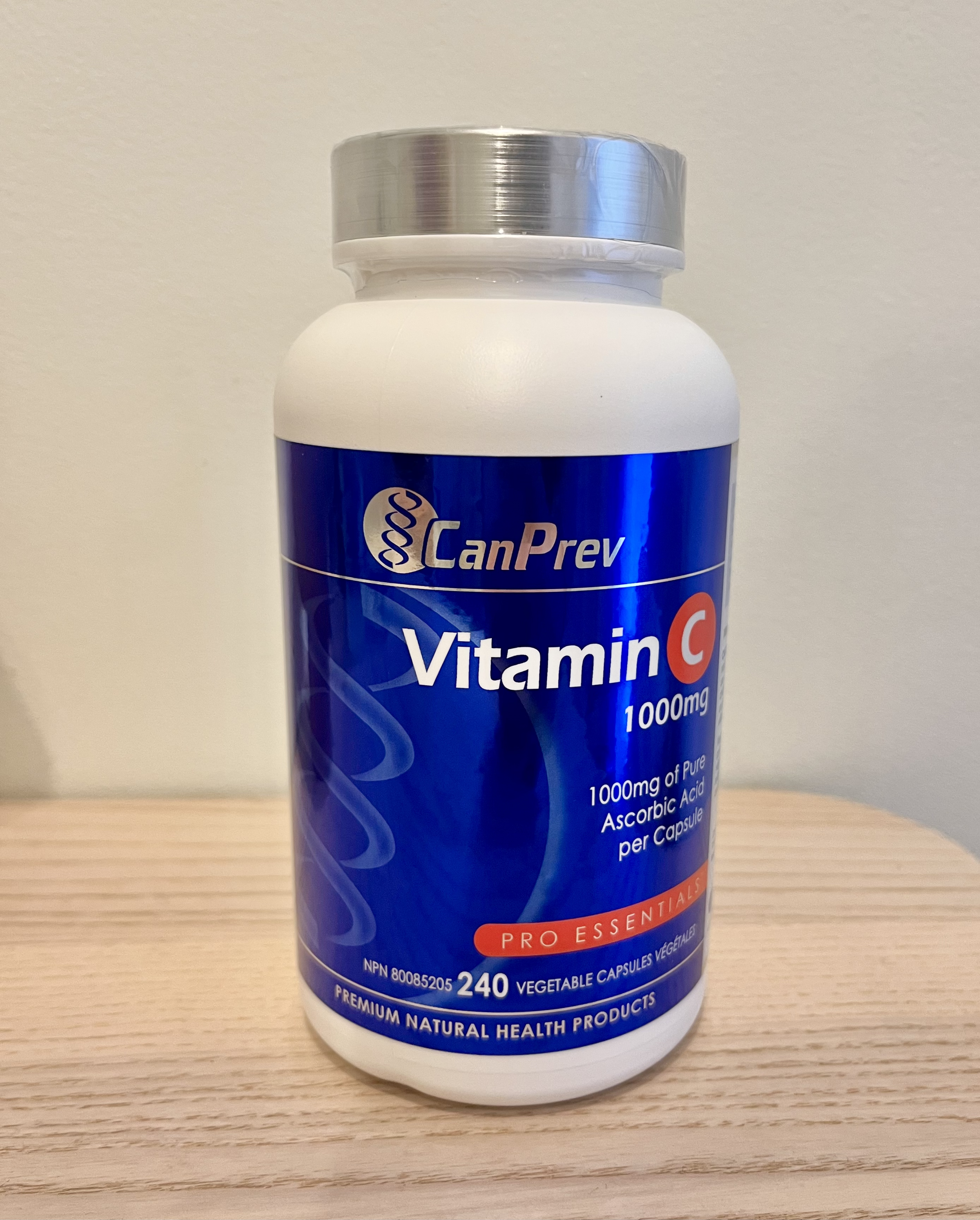 Vitamin C - 1000mg (240 Capsules) by CanPrev