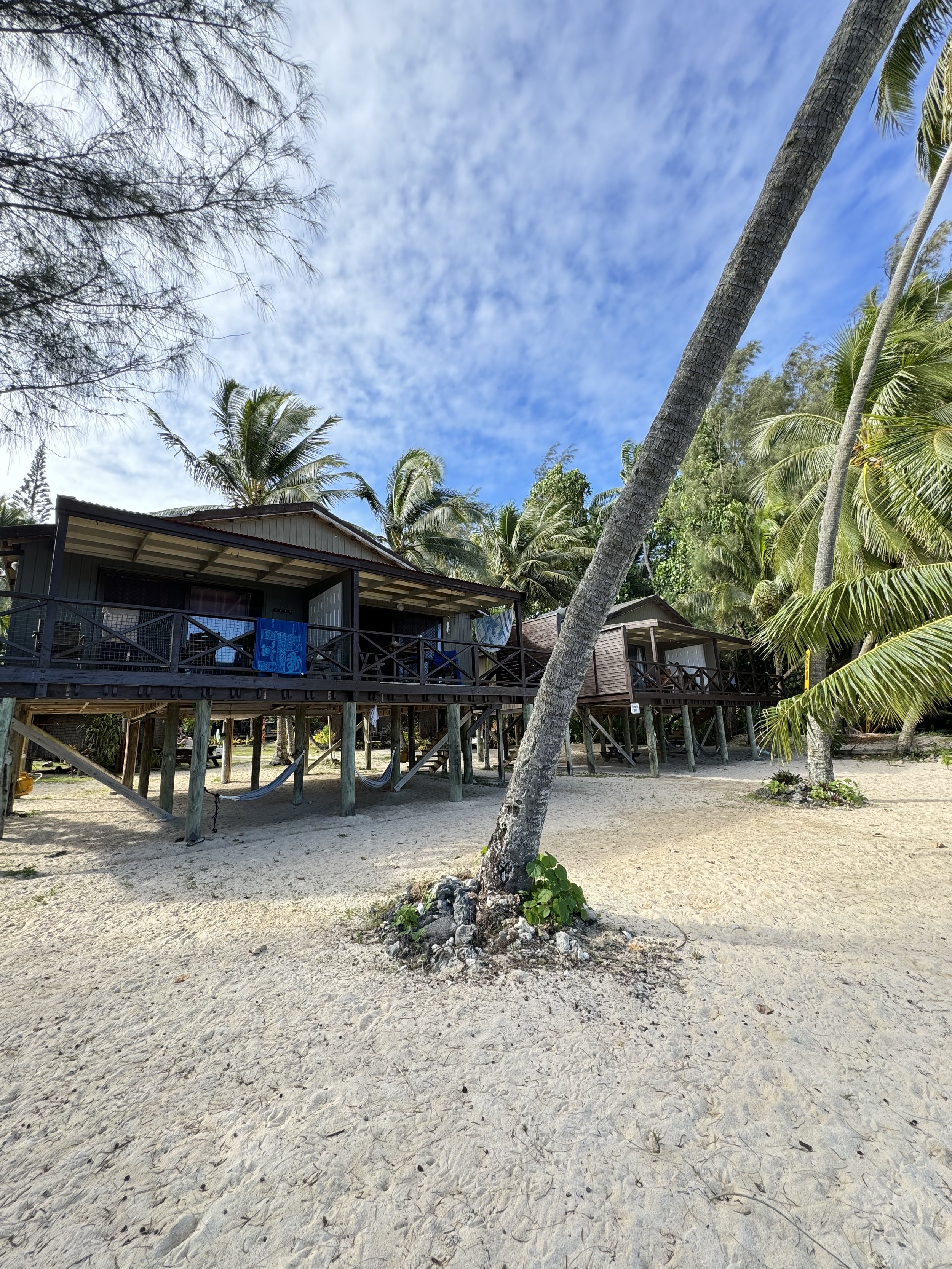 Rarotonga Backpackers - View from the Beach