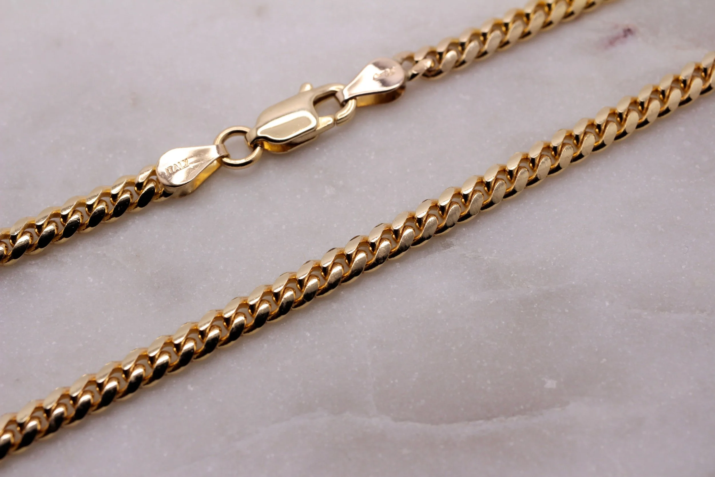 14k Solid Miami Cuban Chain