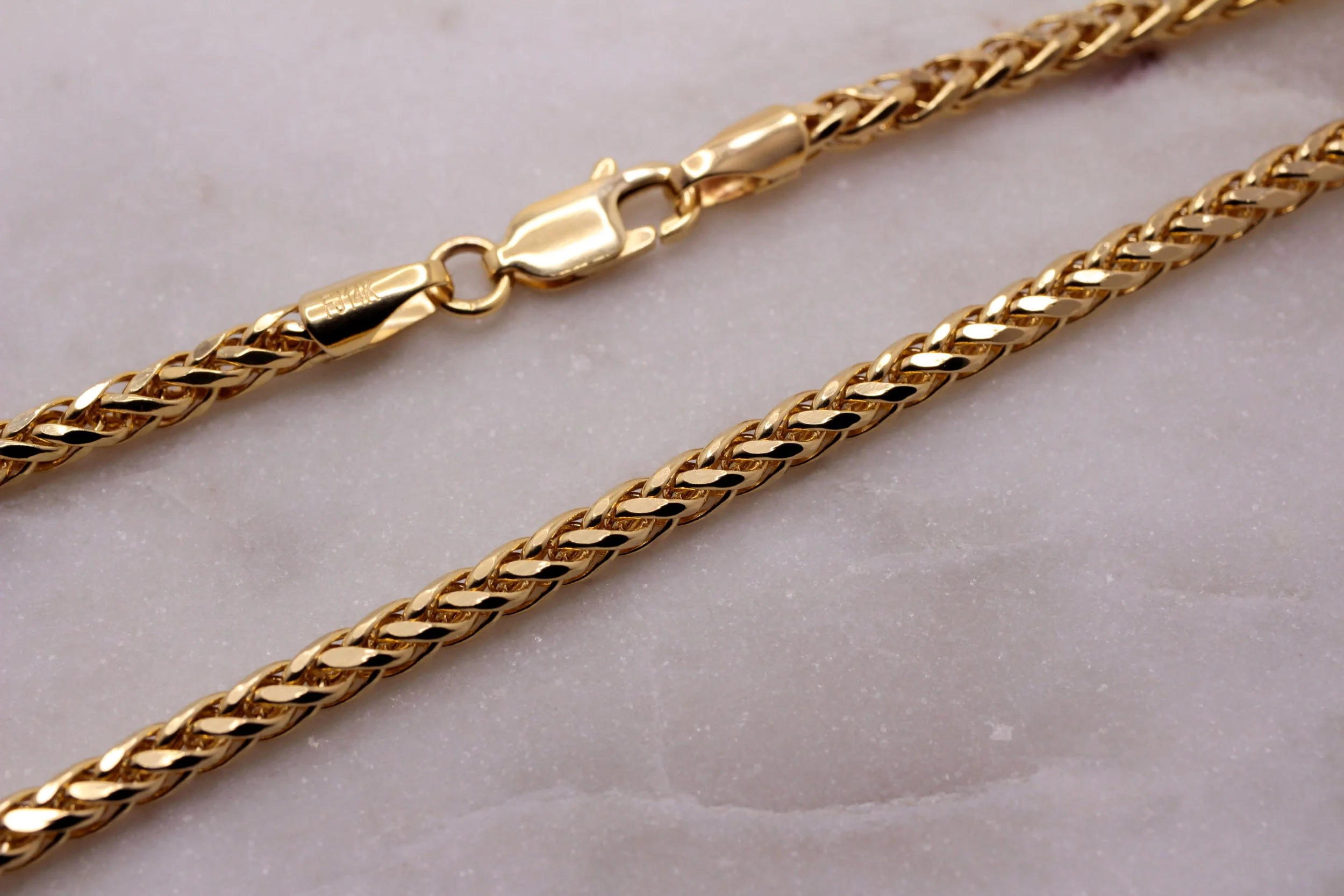 14k Round Franco Chain