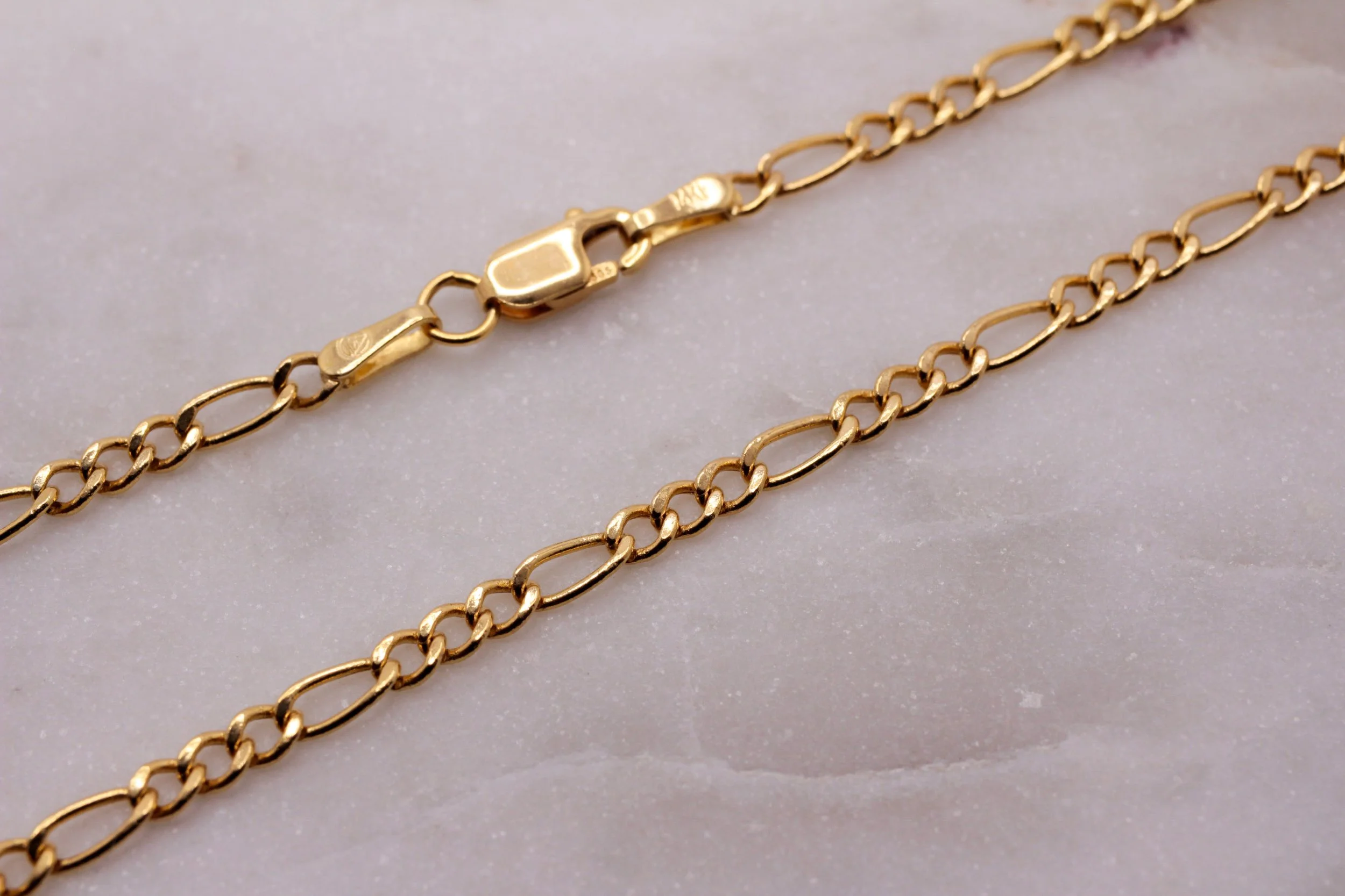 14k Figaro Chain