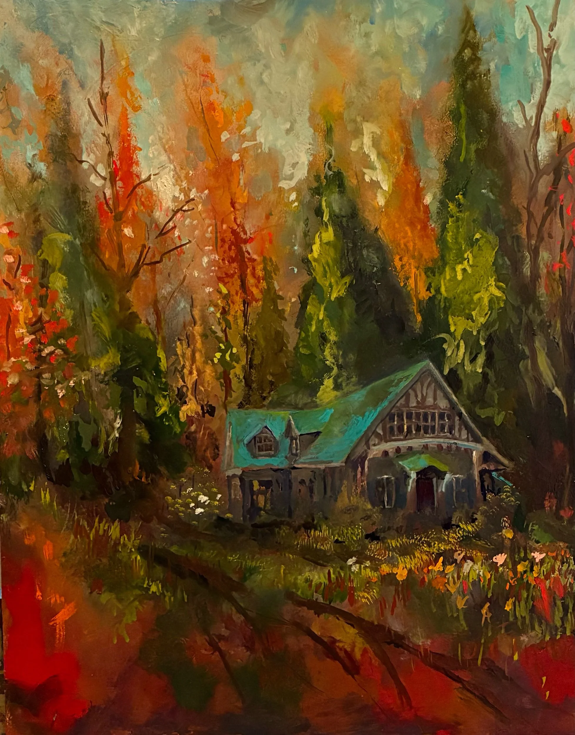  Oil on board  16” x 20”  2026 