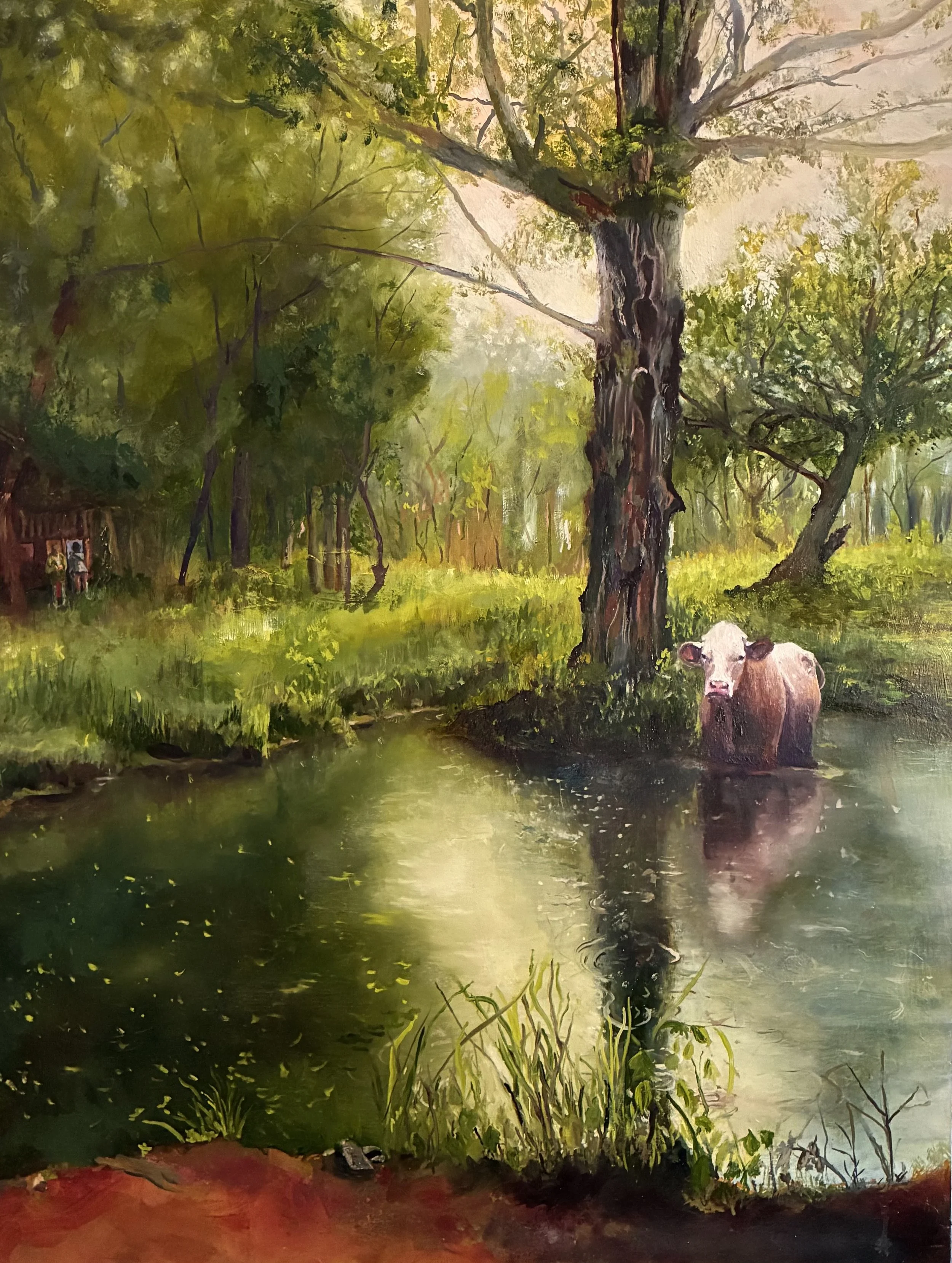  Oil on Board   24” x 32”  2026 